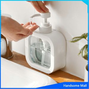 H.S. ขวดปั๊มสบู่เหลว ขวดเปล่า โลชั่น เจลอาบน้ํา 300ml 500ml Bathroom Storage