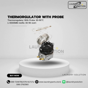 เทอร์โมพร้อมแท่งวัดอุณภูมิ 30-90 องศา(สินค้าพร้อมส่งจากประเทศไทย)