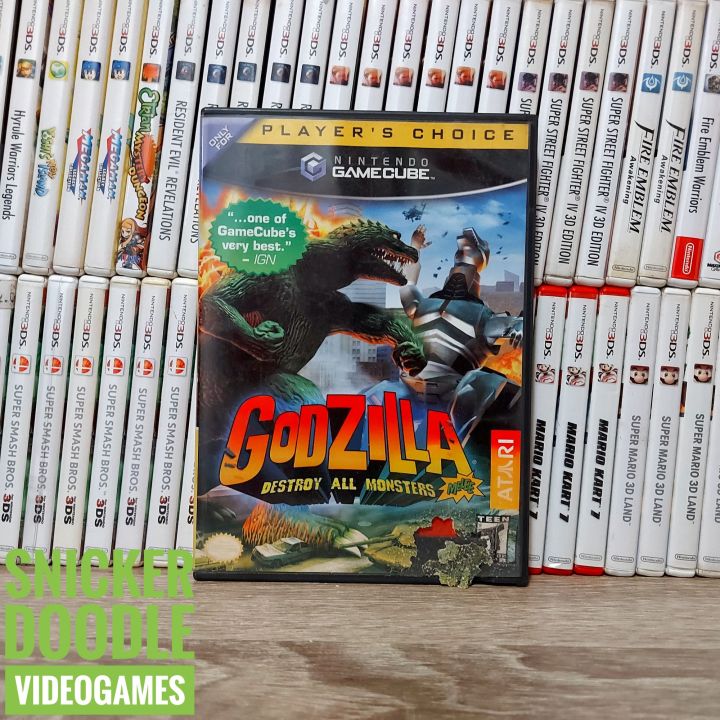 Gamecube Nintendo Game: Godzilla Destroy All Monsters Melee US Region With  Manual Preloved Preloved Gamecube Fighting Game Used Gamecube Console  Lazada Return And Refund Guarantee - Lazada | Lazada PH