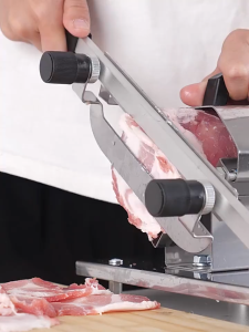 Manual Frozen Meat Slicer – Stainless Steel Cutter for Beef Mutton & Cheese Perfect for Home Hot Pot & Cooking