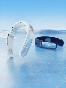 Miniso | Portable Cooling Neck Fan Long Battery Life