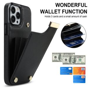 เคสโทรศัพท์หนังมีกระเป๋าเงินแฟชั่น HOCE สำหรับ iPhone 17 16 15 14 13 12 11 Pro Max XR XS X 7 8 16 Plus เคสที่ยึดการ์ดหีบเพลงกันกระแทกกันตก