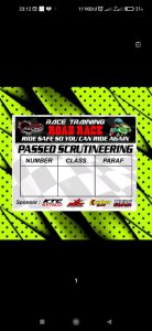 STIKER NOMER START DRAGRACE ANTI AIR / MATAHARI SUDAH DILAMINASI GLOSSY