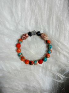 Fengshui Rain Stone with Buto ng Sinukuan and Saint Benedict Bracelet