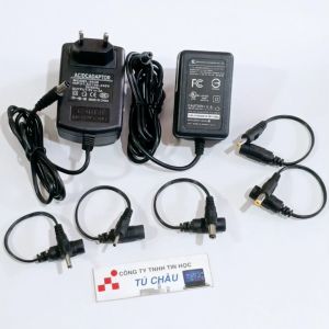 Nguồn Adapter DC 5V - 3A (Đầu cắm 5.5 X 2.1 -- 2.5mm / Cáp chuyển đầu cắm