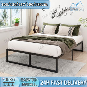 Iron bed bed frame metal bed frame wrought iron bed high load bearing wrought iron bed frame dormitory apartment bed
