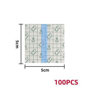 100pcs/ 50pcs Medical Adhesive Tape Transparent Tape PU Anti-allergic Medicinal Wound Dressing Fixation Tape Plaster Waterproof