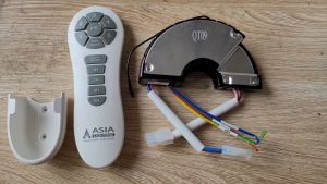 Mạch và điều khiển từ xa quạt trần Asia QT09 bộ mạch mới chính hãng bảo hành 2 năm