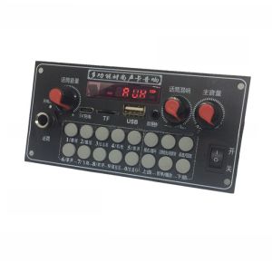 Xiuyu CYA6 มัลติฟังก์ชั่นคาราโอเกะกลางแจ้งบลูทูธเครื่องขยายเสียง 5V ชาร์จสแควร์เสียงเต้นรําระบบกระดานหลักพร้อม Reverb Sound Effect