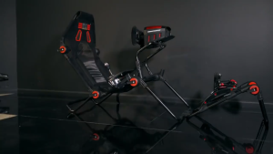 Next Level Racing F-GT Lite NLR-S015 Cockpit ค็อกพิท รองรับตำแหน่งการขับขี่ได้ 2 รูปแบบ