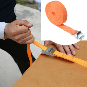 7M/5M/4M/2.5M Buckle Tie-Down Belt Cargo Straps Strong Stable Ratchet Belt for Motorcycle Car