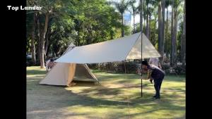 Camping Tarp Waterproof Tent Tourist Awning Shade Garden Canopy Beach Sunshade Outdoor Ultralight Sun Shelter