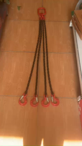 Dây xích cẩu 4 chân 4 tấn 1 m Kawasaki tiêu chuẩn Nhật bản tại Máy NTT bảo hành dài hạn nâng hạ hiệu quả độ bền cao