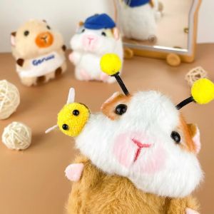 Birthday Gift Plush Toys Cute Guinea Pig Pendant Plush Doll Stuffed Animals Cartoon Kapibala Keychain Children Christmas Gifts