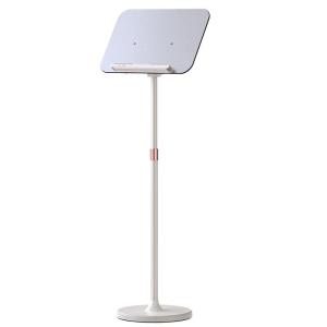 Standing Reading Stand Childrens Book Holder Adjustable Height Music Score Stand Metal Book Support Storage Organizer