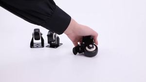 4 Bánh Xe Xoay Màu Đen Đường Kính 1.5 Và 2 Chịu Tải Nặng 180kg Chất Liệu Cao Su Có Phanh Dùng Cho Xe Đẩy Và Đồ Nội Thất Loại Mâm Xoay Vàng.