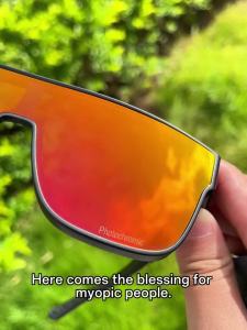 Kapvoe(kapvoe) | KAPVOE Fit-Over Sunglasses Designed To Be Worn Over Prescription Glasses Square Frame Style Ideal for Outdoor Sports Cycling