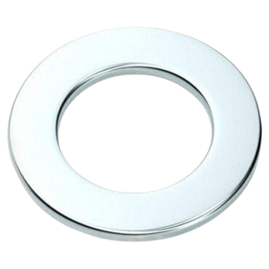 TIANZHUOJINSHU | Carbon Steel Zinc Plated Flat Washer Extra Large Round Increased Thickness Screw Washer