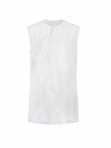 BADINA | Chinese Style Jacquard Lace Blouse