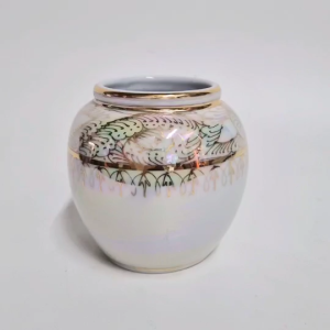 โอ่ง มุกขาว ลายทอง ใหญ่ โอ่ง เซรามิค กระเบื้อง ใส่นำ้ ใส่ เงิน ทอง วางถวาย พระ เจ้าที่ สิ่งศักดิ์สิทธิ์ พร้อมส่ง