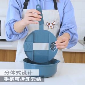 Rổ Bào Rau Củ Đa Năng Thiết Kế 9 In 1 Thông Minh Không Lo Đứt Tay / Dụng Cụ Bào Sợi Củ Quả Nạo VỏThái Nảt Tách Lòng Đỏ Trứng Tiện Lợi