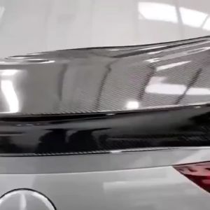 7D Car Carbon Fiber Sticker Waterproof Glossy Vinyl Roll Motorcycle Decal Multi Size (Free scraper)