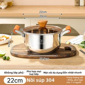 YIYIPAI | Nồi Súp Inox 304 Dày