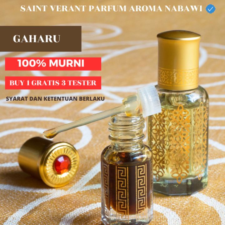 Parfum 12ml Aroma Gaharu /Oud Super /Musk Misik /Kasturi Amer