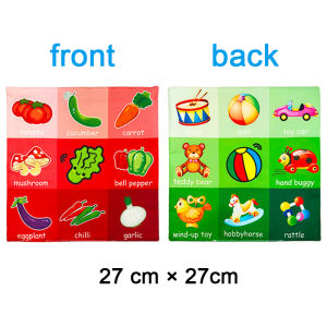 Baby Soft Cloth Book Black and White High Contrast Sensory Toys Early Education Toddlers Sensory Activity Fabric Book for Babies