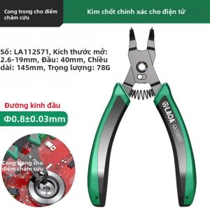 LAOA | LAOA 4 Cái Kìm Kẹp Vòng Tròn Bộ 5.5 Inch Bên Trong Bên Ngoài Thẳng Cong Vòng Kẹp Kìm Lò Xo Giữ Vòng Dụng Cụ Cầm Tay Đa Năng Chrome Vanadium