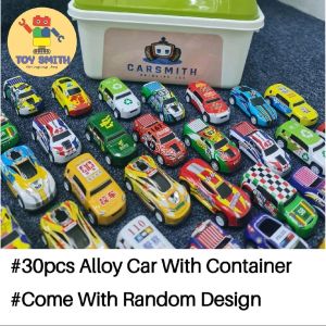 Pullback Alloy Mini Racing Car Toys Truck With Container Mini Car toys