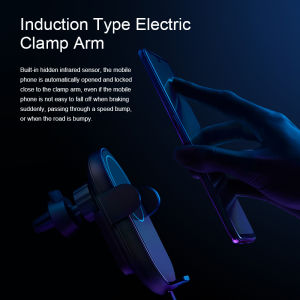Xiaomi Wireless Car Charger Fast Charging 30W Quick Fast Charging Phone Holder Auto Clamp Wireless Charging 无线车充