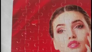 6pcs Blank Sublimation Puzzles – A5 Size Heat Transfer DIY Jigsaw Blanks for Custom Photo Printing
