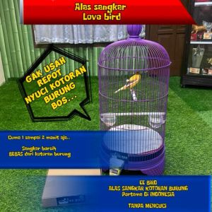 EE Bird / alas sangkar kertas / alas tatakan kotoran sangkar burung / alas karpet kadang / 1Box/perbox