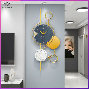 HKStorage Đồng Hồ Và Đồng Hồ Đơn Giản Đồng Hồ Gia Dụng Trang Trí Hiện Đại Đồng Hồ Treo Tường Nghệ Thuật Sang Trọng Bắc Âu Đồng Hồ Treo Tường Phòng Khách Sáng Tạo Thời Trang