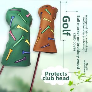 Dominant | Waterproof PU Outer Thick Fleece Lined Golf Wood Cover