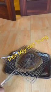 Máy cán khô cá đuốikhô mựckhô trâukhô bò - lô cán inoxbảo hành 12 tháng