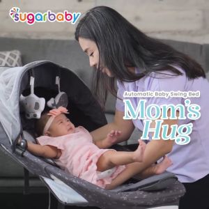 Sugar Baby Moms Hug Automatic Baby Swing Bed/ Ayunan Bayi