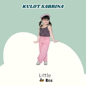 Kulot Anak Polos Sabrina Littlebee Junior Warna Peach Size 2-6Tahun