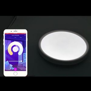 👉 Smart Ceiling Light โคมไฟเพดาน LED รับประกัน 1 ปี 💥 โคมไฟเพดานทรงกลม WIFI RGBCW 220V หรี่แสงได้ TUYA APP กับ Alexa Google ไฟติดห้องนอน