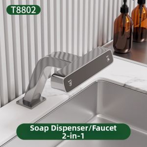 Badu | Automatic Sensing 2-in-1 Faucet Soap Dispenser