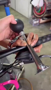 9 inch Bel Bell Terompet Sepeda Vintage - Silver