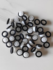 Constant Temperature Mixing Valve Anti-String Water Check Valve Shower Faucet Oblate Foot Check Valve 6 Points Filter Screen Rubber Mat Backflow