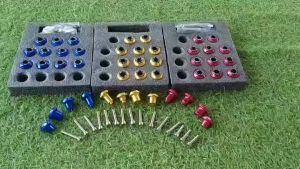 บูทรองน็อต MSX ชุดใหญ่ 15 ตัว - น็อตหน้ากาก MSX