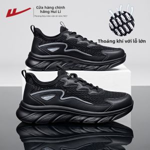 Warrior | Giày Thể Thao Nam Thông Gió Đế Mềm Chống Sốc