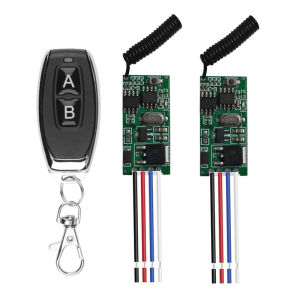 kebidumei | 433mhz DC 3.6V 5V 9V12V 24V Mini Relay Wireless RF Remote Control Universal Switch Micro Receiver Transmitter Use for Led