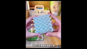 OHHDEER Rak Simpan Ubat Boleh Potong Bebas - Soft Plastic Storage Rack for Ointment Tube Organizer