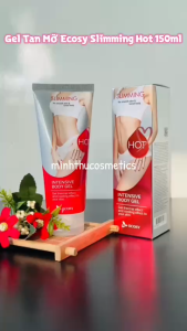 Gel Tan Mỡ Ecosy Slimming Hot Intensive Body Gel 150ml – Hỗ Trợ Săn Chắc Vùng Bụng Đùi Bắp Tay