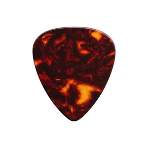 ปิ๊กกีตาร์ Celluloid สีน้ำตาลมุก | 10 ชิ้น | 0.46 / 0.71 / 1.0 มม. | เขียน-พิมพ์-เลเซอร์ได้