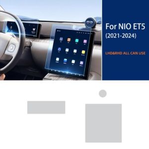 Car Interior TPU Protector Anti-scratch Film For NIO ET5 2021-2024 Auto Protective Transparent Anti-tear Stickers Accessories